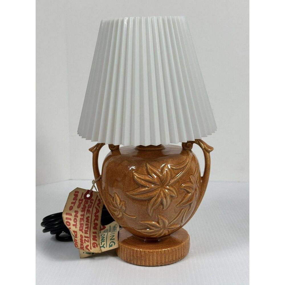 Vintage Table Lamp 12 Volt Car Battery Lantern Corded Camping Outdoor BSA Works